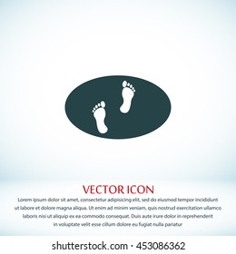 footprints icon