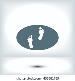 footprints icon