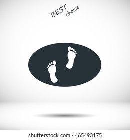footprints icon