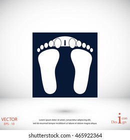 footprints icon