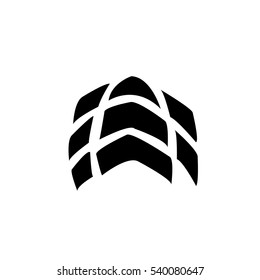 footprints Icon Vector Illustration