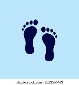footprints logo
simple and clean design