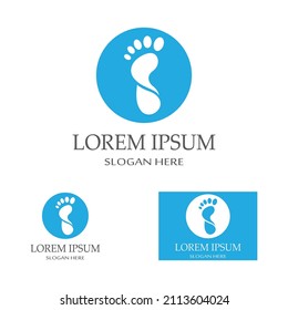 footprints,foot care,and footstep, logo images illustration