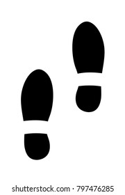 footstep symbol design