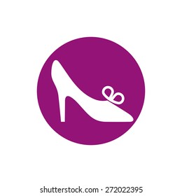 Footwear Icon Vector Shoe Pictogram Stock Vector (royalty Free 