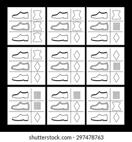 Schuhkennzeichnung - Schuheigenschaften - Symbole