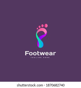 Footwear Logo Icon Design Vector Concept