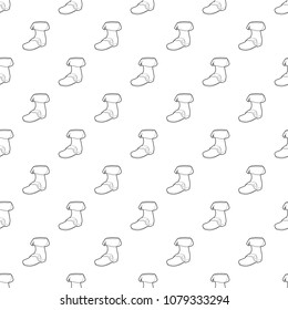 Footwear pattern vector seamless repeating for any web design