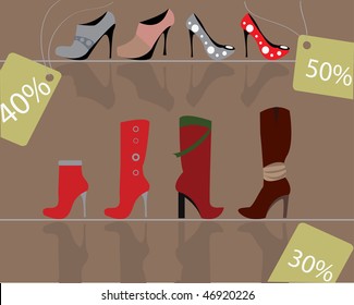 Footwear sales