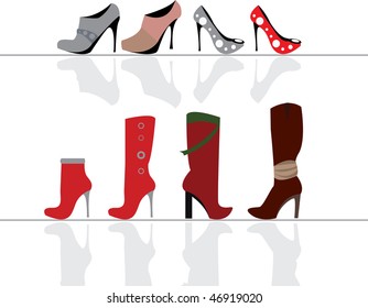 Footwear set