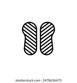 Footwear Soles Icon Ideal for Shoe Manufacturing and Design