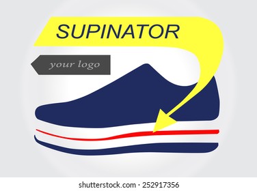 footwear technology.comfortable supinator