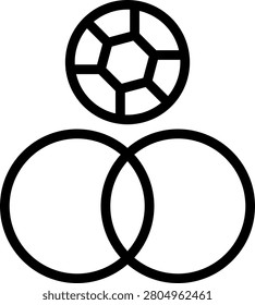 Footy Maestro Vector Design Icon Style