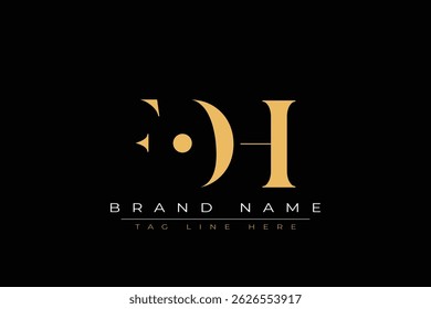 FOP abstract letter logo design. This logo is designed by three abstract letters.