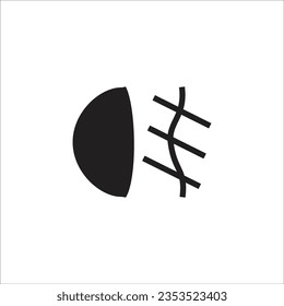 foq light vector icon line new