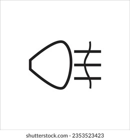 foq light vector icon line new