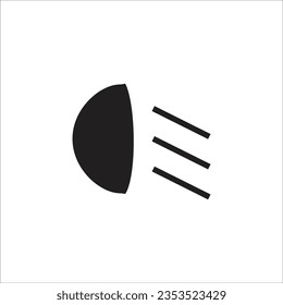 foq light vector icon line new