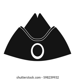 Forage cap icon. Simple illustration of forage cap vector icon for web