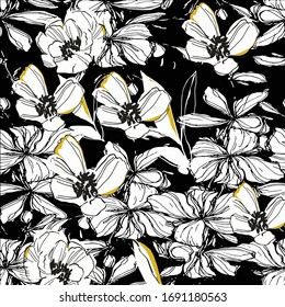 Foral Pattern Design Vector Illustration