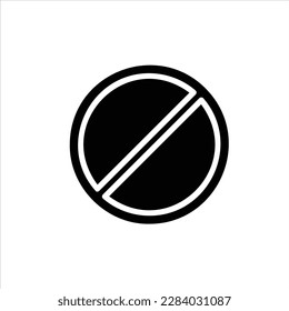 verbietet das Symbol mit isoliertem Vektorgrafik und transparentem Hintergrund.