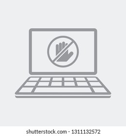 Forbidden access to computer