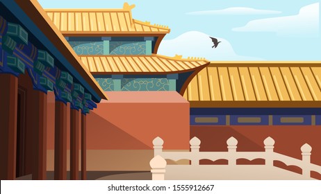 The forbidden City Old building Palace
Travel