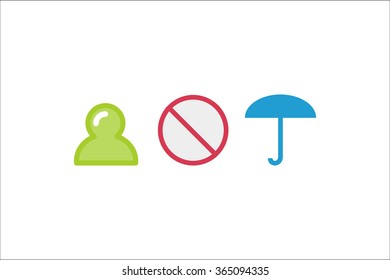 Forbidden conceptual sign