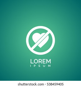 forbidden heart icon