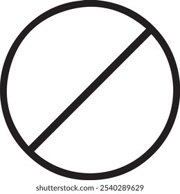 Forbidden icon vector eps file 