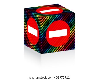 forbidden icon vector illustration