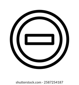 Forbidden Icon Vector Symbol Design Illustration
