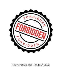 Vorlage für verbotene Stempel aus Gummi