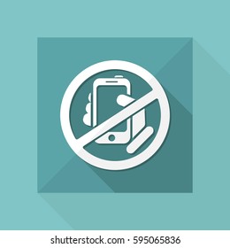 Forbidden phone icon