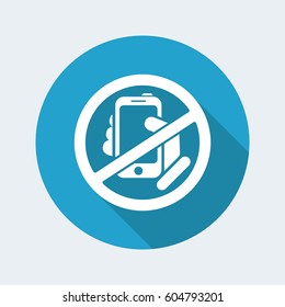 Forbidden phone icon