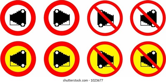 forbidden photo sign