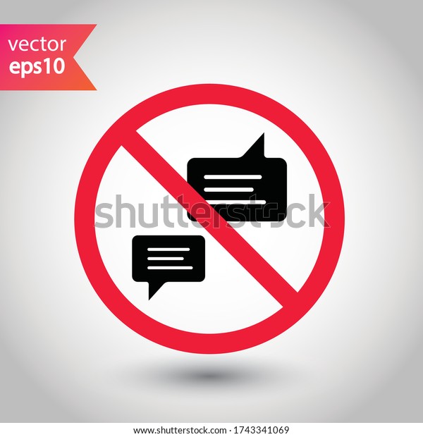 Forbidden Prohibited Warning Caution Attention Restriction Stock Vector Royalty Free