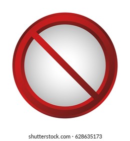 forbidden sign icon