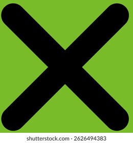 Forbidden sign isolated stock vector icon illustration
