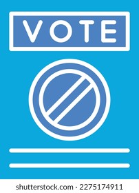 Icono vectorial de signo prohibido. Se puede usar para imprimir, móviles y aplicaciones web.