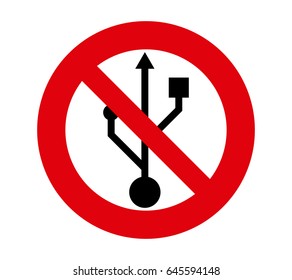 forbidden signal usb