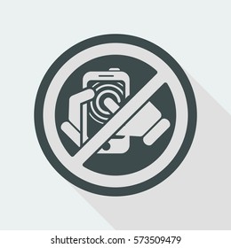 Forbidden smartphone icon