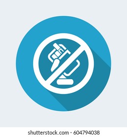Forbidden smoke icon
