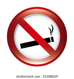forbidden smoking graphic design , vector illustration