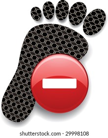 forbidden step illustration