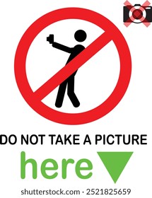 It is forbidden to take pictures here