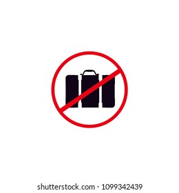 forbidden things vector icon