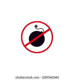 forbidden things vector icon