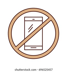 Forbidden to use cell phones