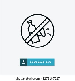 Forbidden vector icon