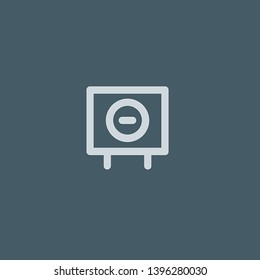 Forbidden vector icon. Forbidden concept stroke symbol design. Thin graphic elements vector illustration, outline pattern for your web site design, logo, UI. EPS 10.